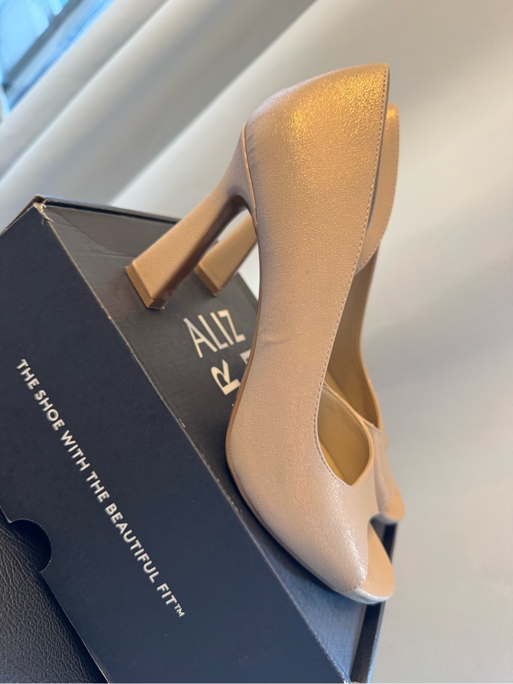 Champagne Nude Locke pump